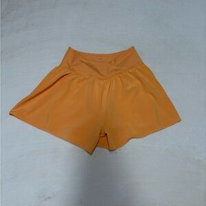 Women's Orange Shorts